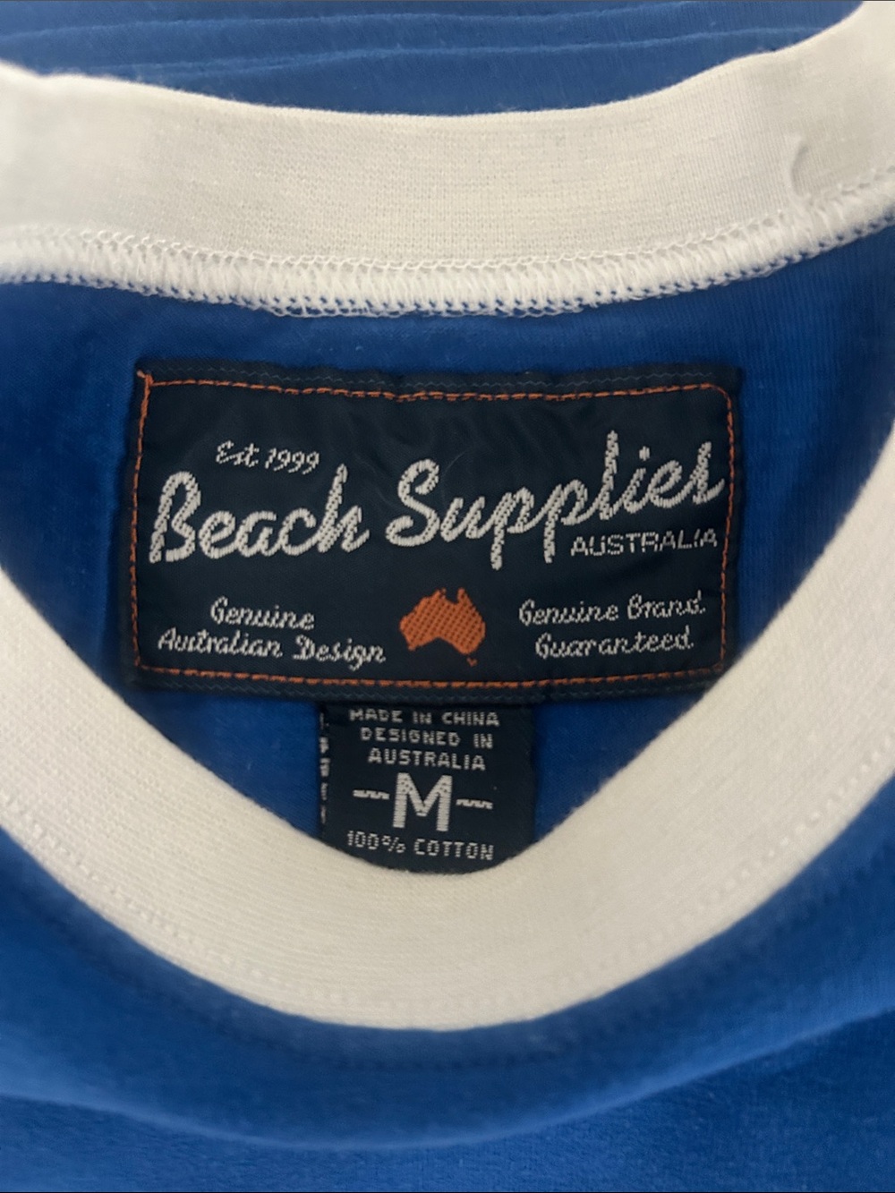 Australia Men's Blue Short Sleeve Tee